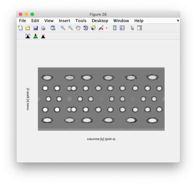 dshow of spikes far away from radius of virus